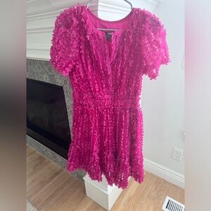 The Somerset Mini Dress: Floral Appliqué Edition